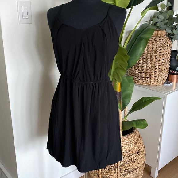 BCBG Generation Black Summer Dress with pockets - Picture 3 of 11